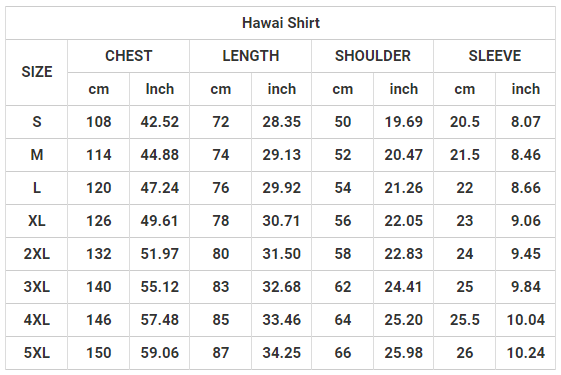 hawaiian-shirt-size-chart