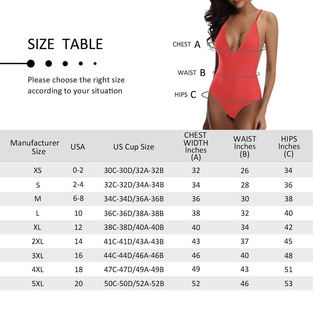 V-Cut-Slip-One-Piece-Swimsuit-Size-Chart