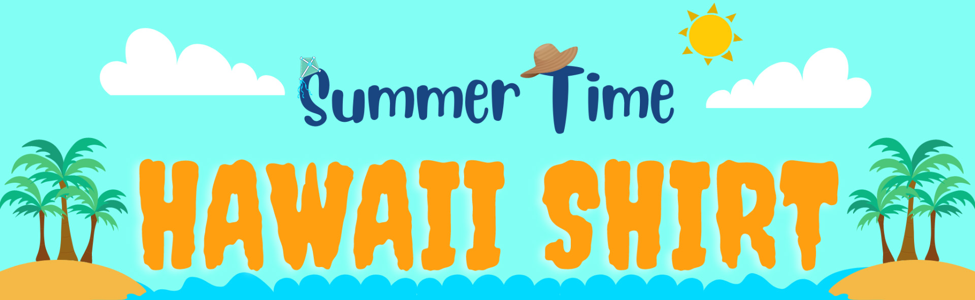 summer hawaiian poster