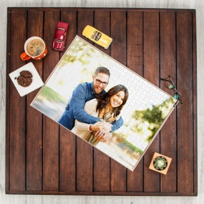 Personalized Photo Puzzle as Valentines Day Gift